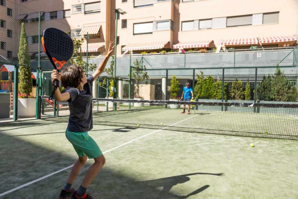 padel tennis débutant